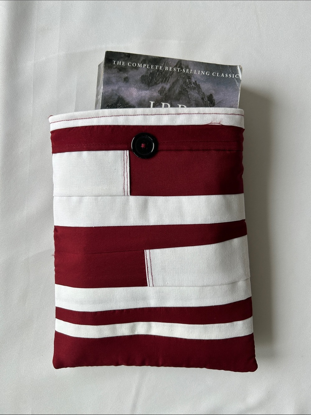 Handmade book sleeve